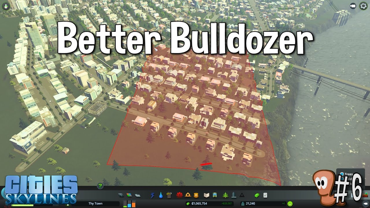 automatic bulldoze cities skylines